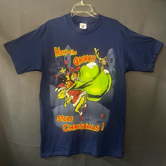 The Grinch Suess Wear How the Grinch Stole Christmas Tshirt Vintage 1997 NEW - Picture 1 of 7